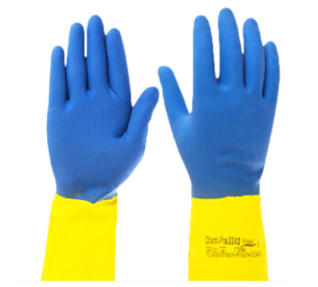 耐酸堿油防化手套